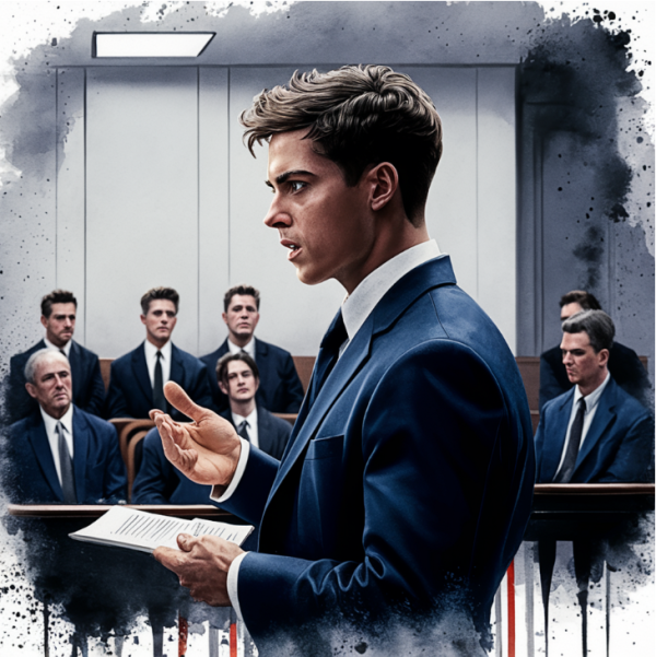 변호사 동행 조사 시 진술 주체가 누구인지 설명하는 형사법 안내 이미지